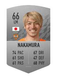 Keita Nakamura Common 66 OVR