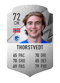 Kristian Thorstvedt Rare 72 OVR
