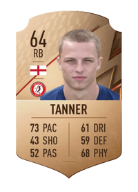 George Tanner Rare 64 OVR