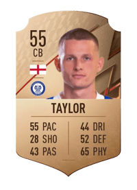 Max Taylor Rare 55 OVR