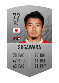 Yukinari Sugawara Common 72 OVR