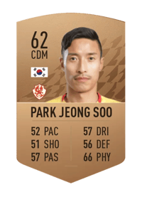 Park Jeong Soo Common 62 OVR