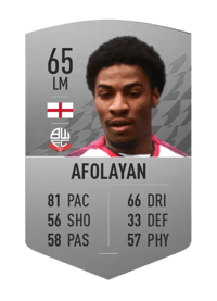 Dapo Afolayan Common 65 OVR