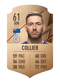 Elliot Collier Rare 61 OVR