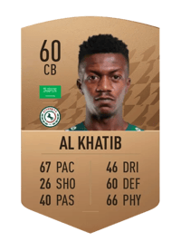 Abdullah Al Khatib Common 60 OVR