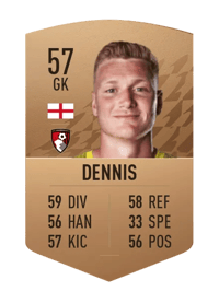 Will Dennis Common 57 OVR