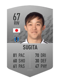 Yukiya Sugita Common 67 OVR