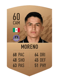 Iván Moreno Common 60 OVR