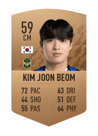 Kim Joon Beom Common 59 OVR