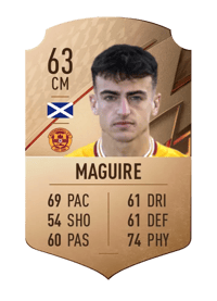 Barry Maguire Rare 63 OVR