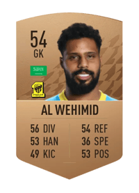 Saleh Al Wehimid Common 54 OVR