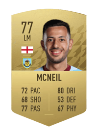 Dwight McNeil Common 77 OVR