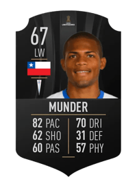 César Munder CONMEBOL LIBERTADORES 67 OVR
