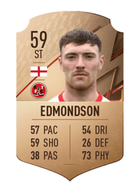 Ryan Edmondson Rare 59 OVR