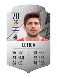 Karlo Letica Rare 70 OVR