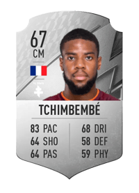 Warren Tchimbembé Rare 67 OVR