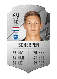 Kjell Scherpen Rare 69 OVR