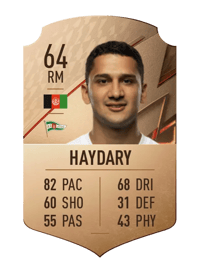 Omran Haydary Rare 64 OVR