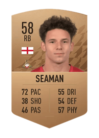 Charlie Seaman Common 58 OVR