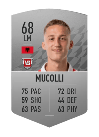 Arbnor Mucolli Common 68 OVR