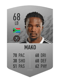Paseka Mako Common 68 OVR