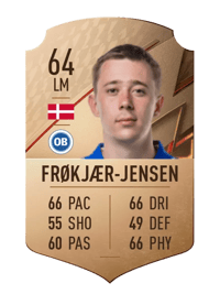 Mads Frøkjær-Jensen Rare 64 OVR