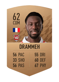 Mouhamadou Drammeh Common 62 OVR