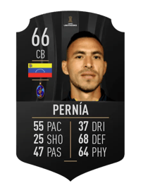 Henri Pernía CONMEBOL LIBERTADORES 66 OVR