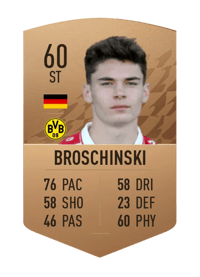 Moritz Broschinski Common 60 OVR