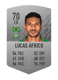 Lucas Áfrico Common 70 OVR