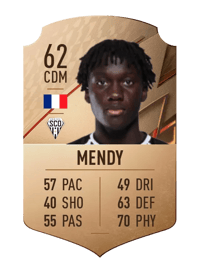 Batista Mendy Rare 62 OVR