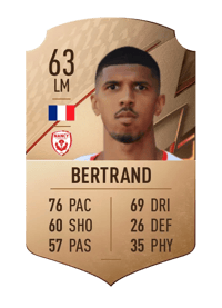 Dorian Bertrand Rare 63 OVR