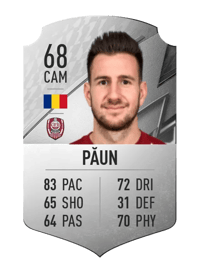 Alexandru Păun Rare 68 OVR