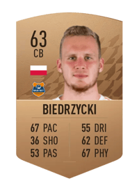 Wiktor Biedrzycki Common 63 OVR