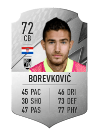 Toni Borevković Rare 72 OVR