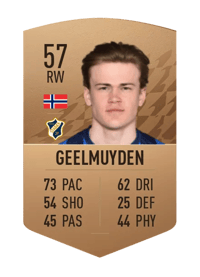 Herman Geelmuyden Common 57 OVR