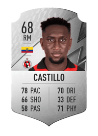 Eryc Castillo Rare 68 OVR