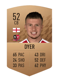 Jordan Dyer Common 52 OVR