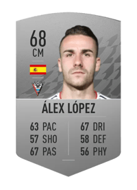 Álex López Common 68 OVR