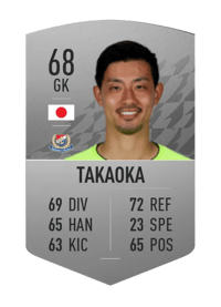 Yohei Takaoka Common 68 OVR