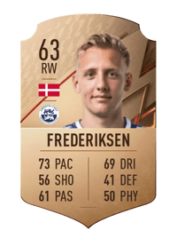 Emil Frederiksen Rare 63 OVR
