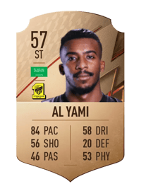 Abdulrahman Al Yami Rare 57 OVR