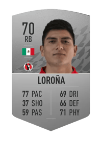 Vladimir Loroña Common 70 OVR