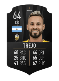 Lucas Trejo CONMEBOL LIBERTADORES 64 OVR