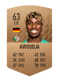 Maxime Awoudja Common 63 OVR