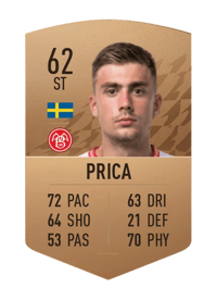 Tim Prica Common 62 OVR