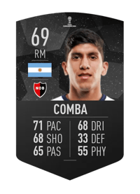 Maximiliano Comba CONMEBOL SUDAMERICANA 69 OVR
