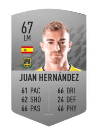 Juan Hernández Common 67 OVR