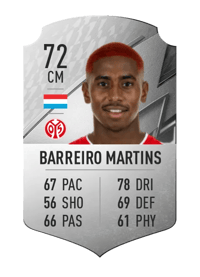 Leandro Barreiro Martins Rare 72 OVR