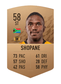 Itumeleng Shopane Common 58 OVR